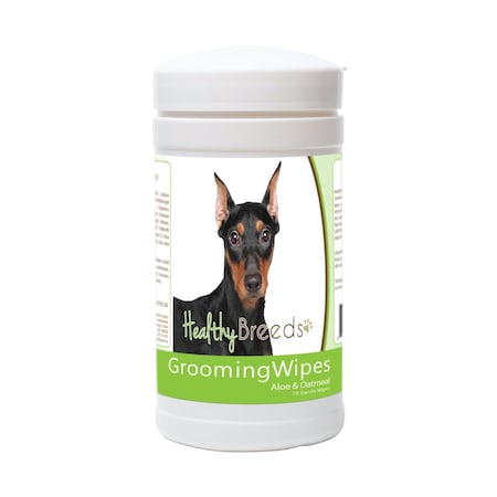 Pamperedpets German Pinscher Grooming Wipes - 70 Count PA3486543